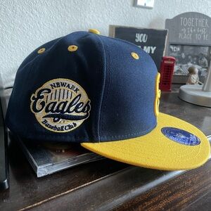 Ebbets Field Flannels Navy and Yellow Cap